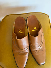 Load image into Gallery viewer, 70's Hand-made Dophen mules