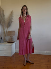 Load image into Gallery viewer, 90's rhubarb red dress
