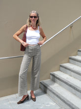 Load image into Gallery viewer, KIKO pant | Cream check | Ready to ship | Size S