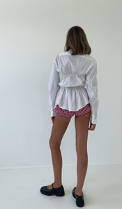 PRE-ORDER Sago bloomers - Red gingham cotton