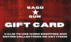 SagoSun gift card