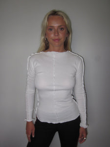 PRE-ORDER | Kiko top in white