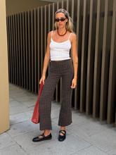 Load image into Gallery viewer, KIKO pant | Brown wool check | PRE-ORDER
