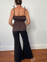Load image into Gallery viewer, Scrunch tank | 70&#39;s brown | Size L
