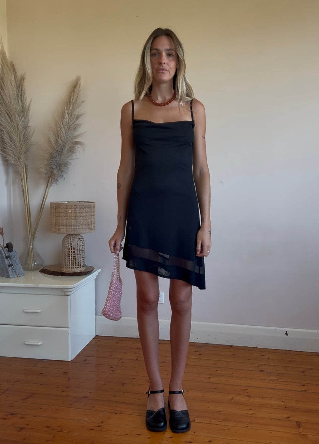 90's asymmetrical dress