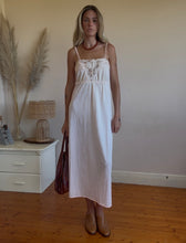 Load image into Gallery viewer, Vintage baby pink slip dress
