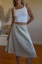 Load image into Gallery viewer, 90&#39;s pure cotton midi skirt
