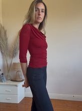 Load image into Gallery viewer, Y2K cowl neck top
