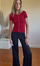Load image into Gallery viewer, Y2K knit button up
