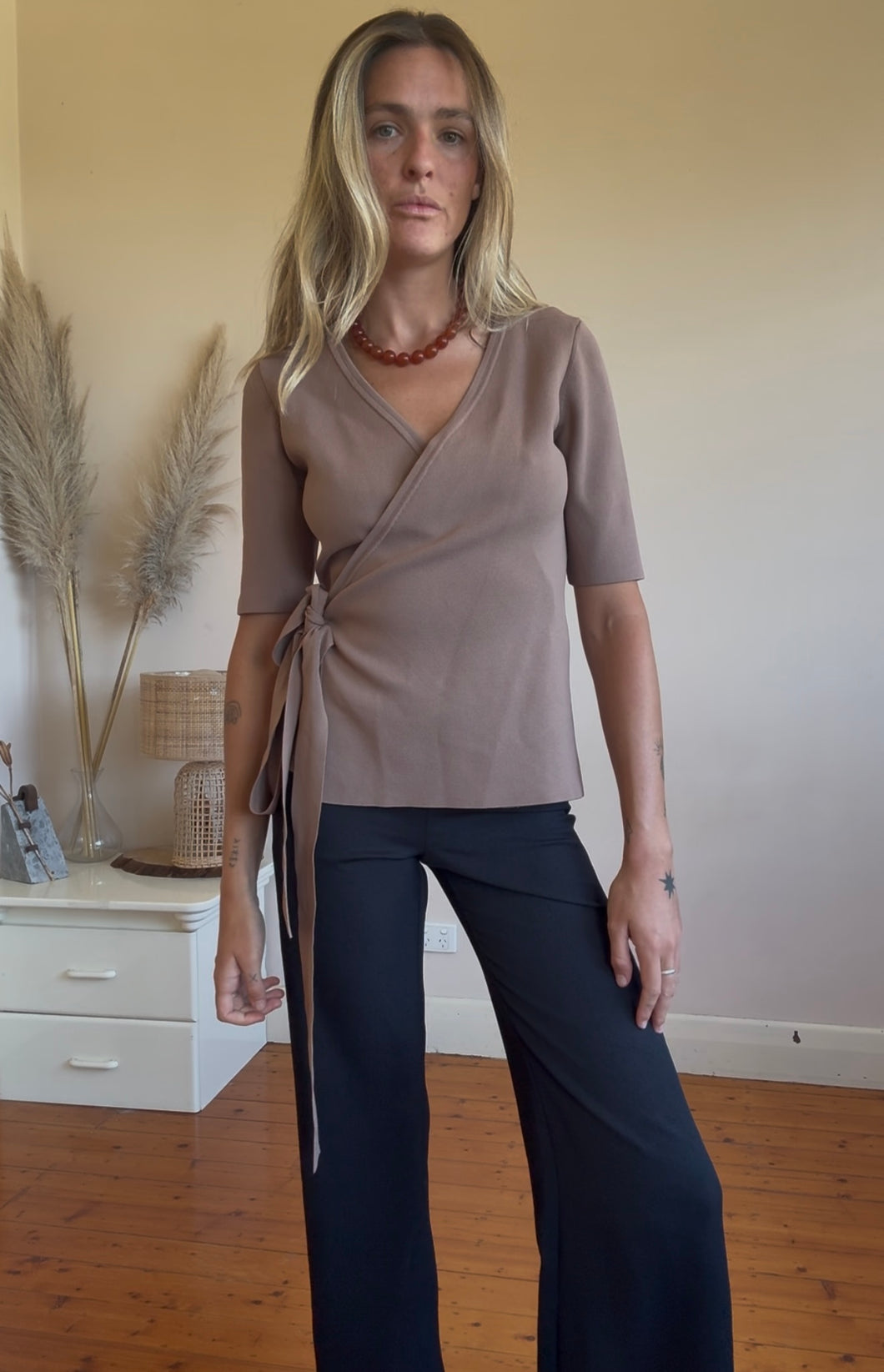 Pre-loved witchery wrap top