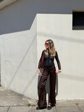 Load image into Gallery viewer, Satin pant | Chocolate | PRE-ORDER
