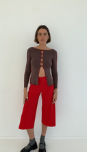 Load image into Gallery viewer, PRE-ORDER | Holy Kiko split top | brown toned
