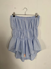 Load image into Gallery viewer, Sago scrunch tank *sample* // Baby blue // size M
