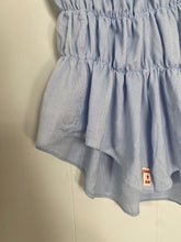 Load image into Gallery viewer, Sago scrunch tank *sample* // Baby blue // size M
