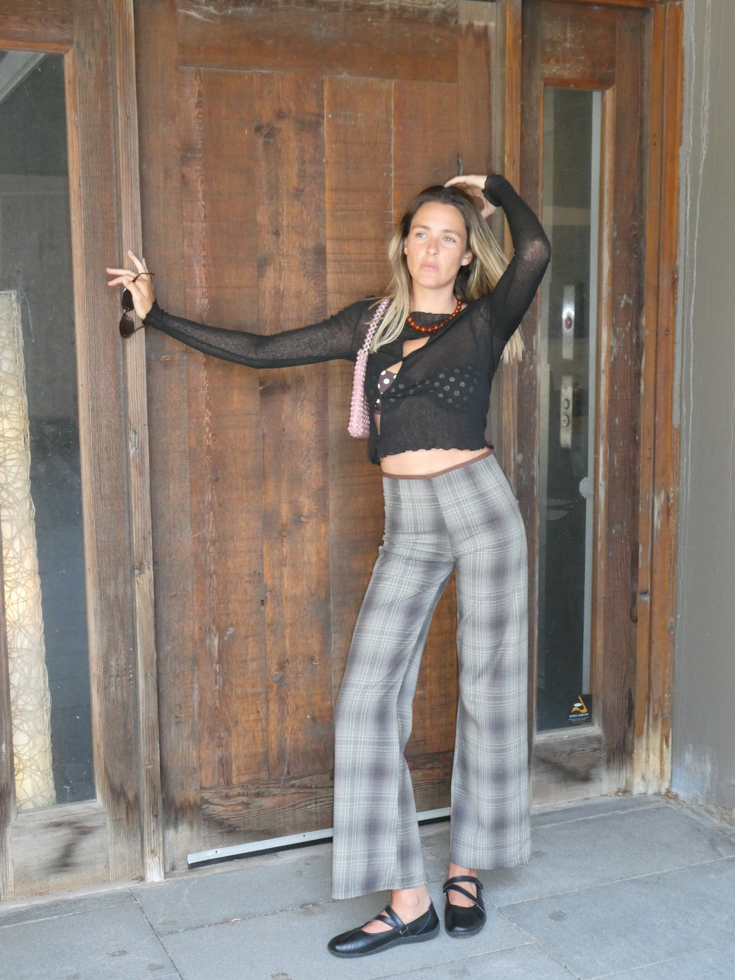 KIKO pant | Grey check | PRE-ORDER