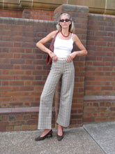 Load image into Gallery viewer, KIKO pant | Cream check | Ready to ship | Size S
