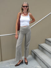 Load image into Gallery viewer, KIKO pant | Cream check | Ready to ship | Size S
